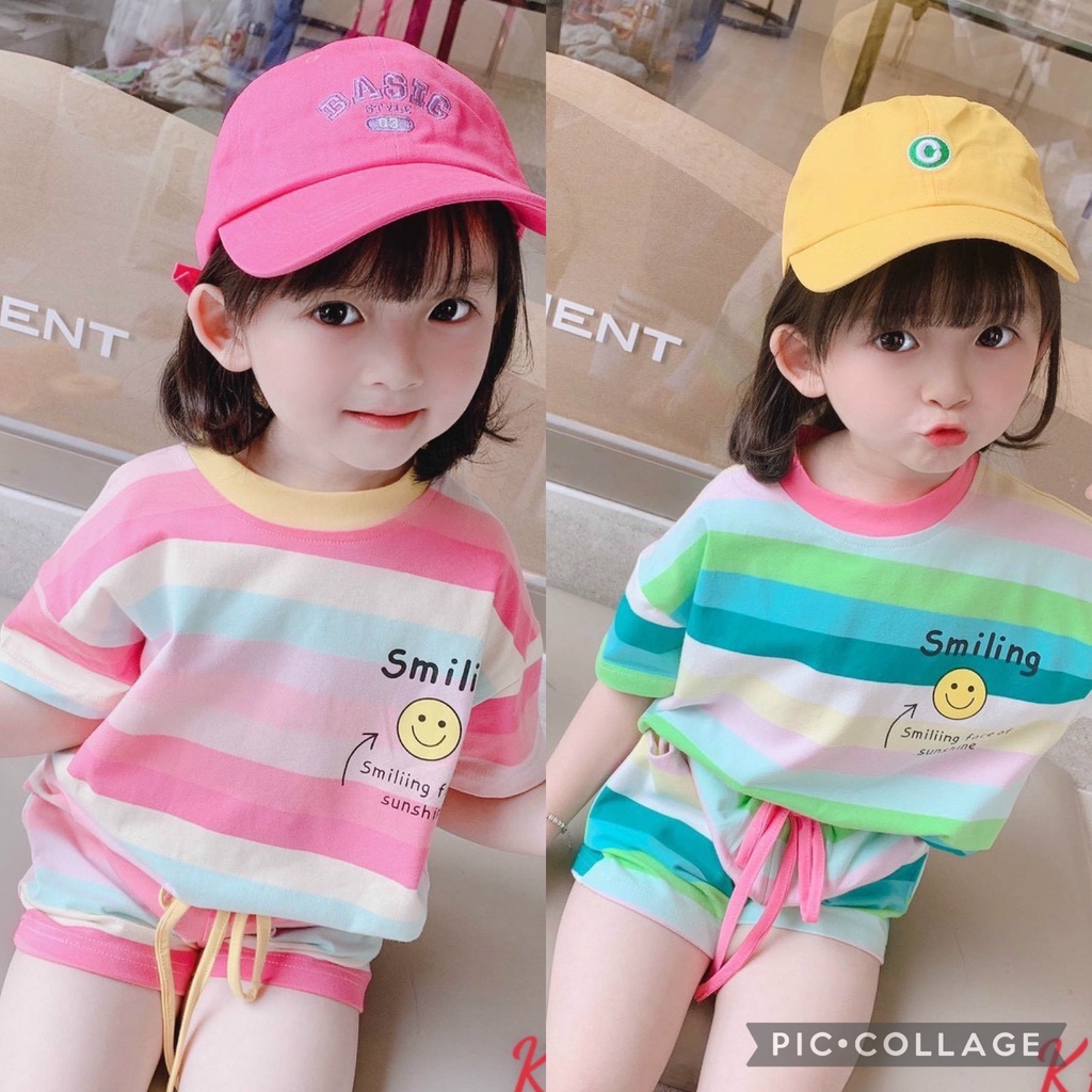 Lyvyshop - (Lô mới) Bộ quần áo Croptop bé gái siêu dễ thương từ 09kg-26kg