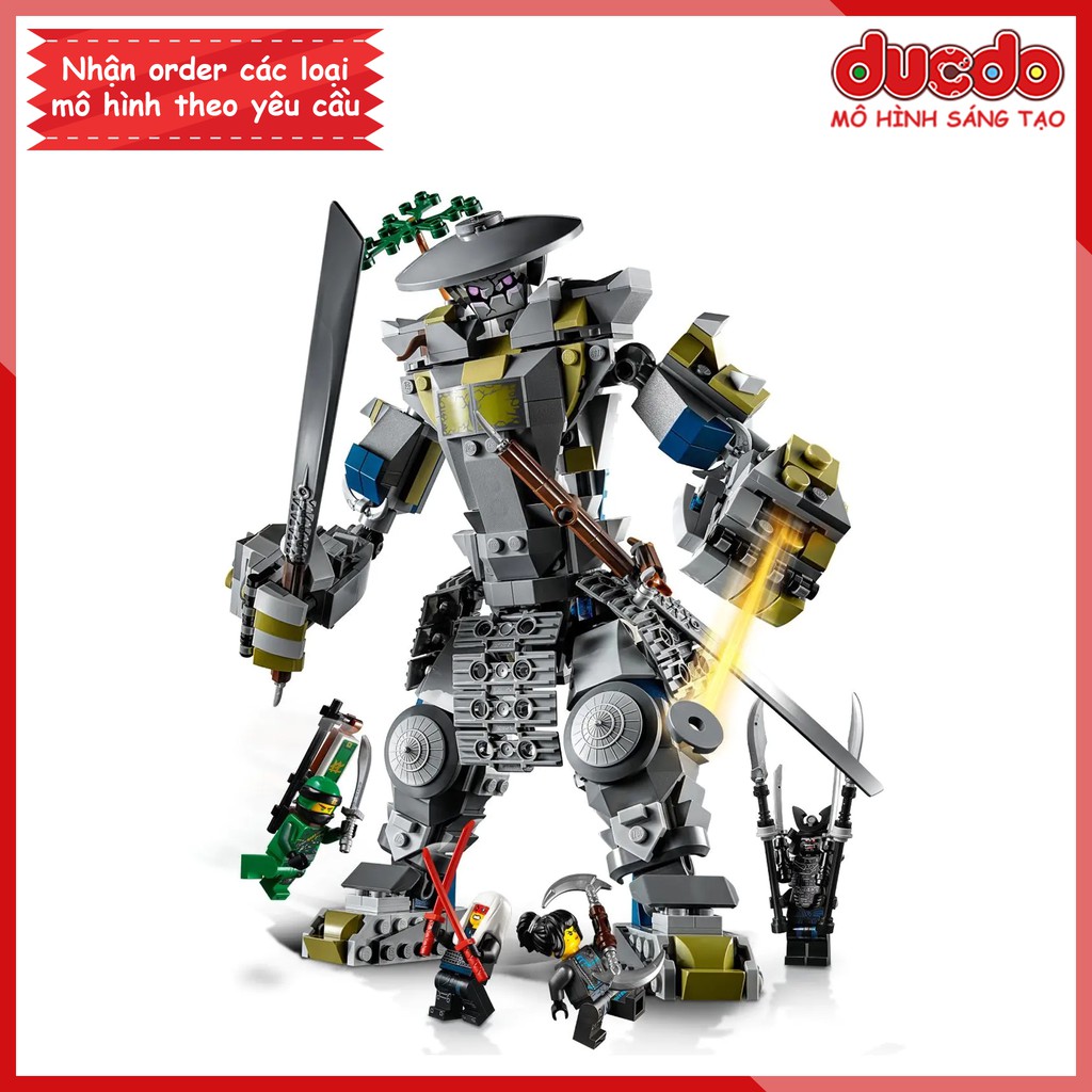 BELA 10937 Lắp ghép Ninjago Oni Titan - Đồ chơi Xếp hình Mô hình Ninja 70658 LEPIN 06084