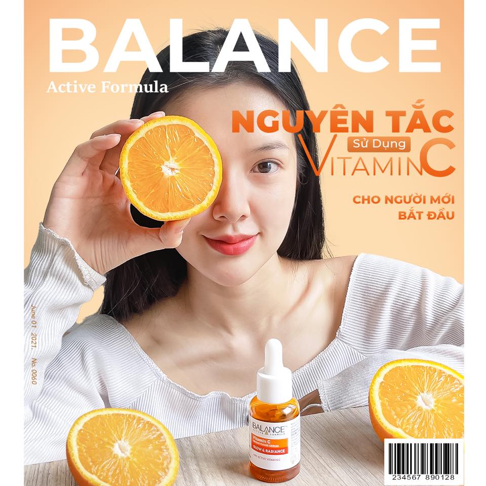 Tinh Chất  Sáng Da, Giảm Thâm VitaminC Balance Brightening Active Formula 30ml