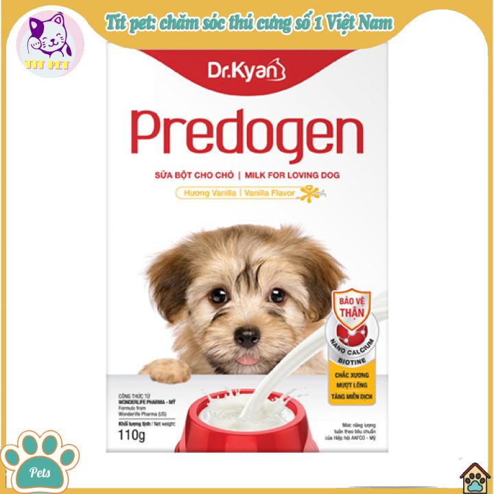 Dr.Kyan Predogen - Sữa chó hộp giấy- 110g