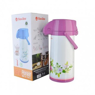 Phích đựng nước nóng 2 lít rạng đông cao cấp rd-2045 ts.e-2,0l pioneer cần bơm rót nước, đế xoay 360 độ