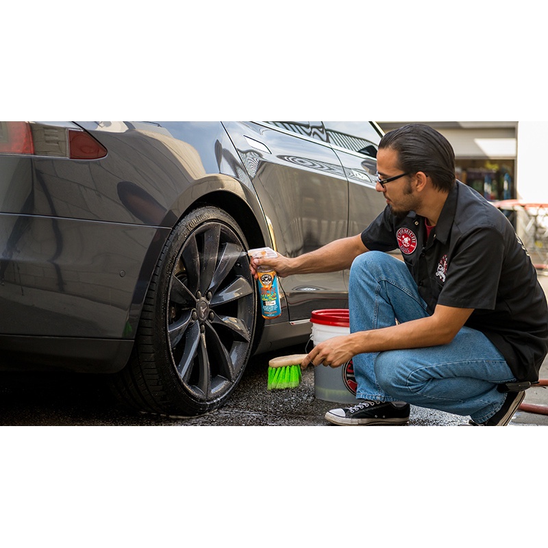 Gel TẨY MÂM - LAZANG thương hiệu  CHEMICAL GUYS STICKY GEL CITRUS WHEEL CLEANER- Mỹ - 473ml