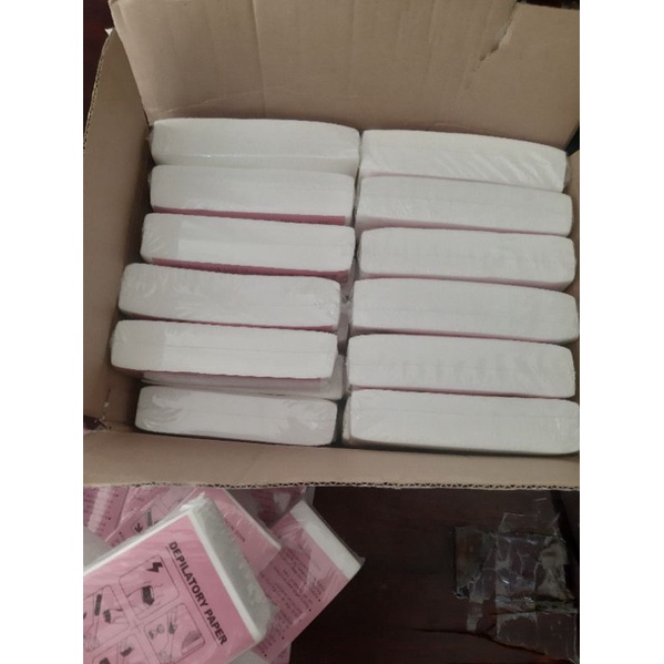"Hàng Chất Lượng " Giấy Wax Lông 100 tờ bao xịn bao wax nhanh.