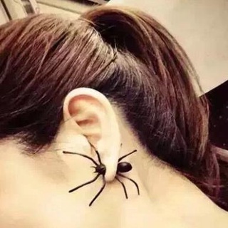 Hoa tai một bên / Earcuff rồng, nhện đen,...
