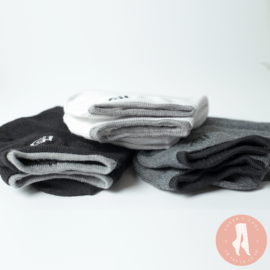 Tất cổ ngắn nam phong cách công sở,vớ cổ ngắn chất  liệu cotton co giãn 4 chiều - Ekiu Shop