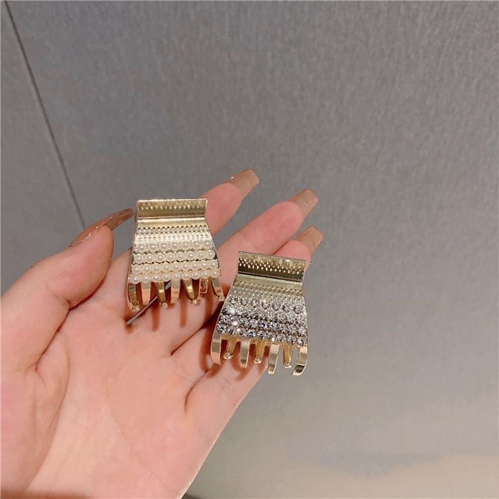 Kẹp Tóc Đuôi Ngựa Mini Màu Trơn Đơn Giản Phong Cách Hàn Quốc WMES15H