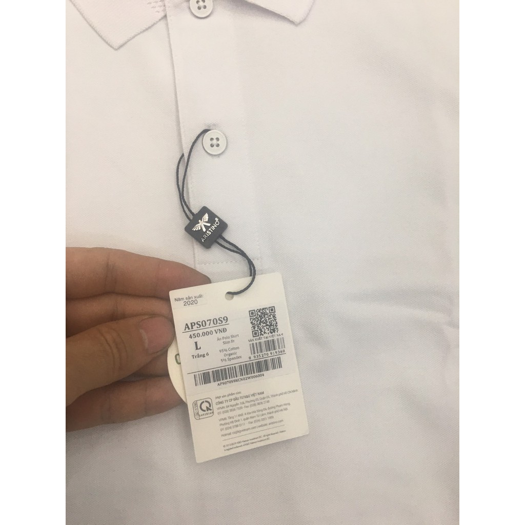 áo phông trắng ARISTINO siêu cao mẫu mới giá 450k giảm giá mới nhất 2020