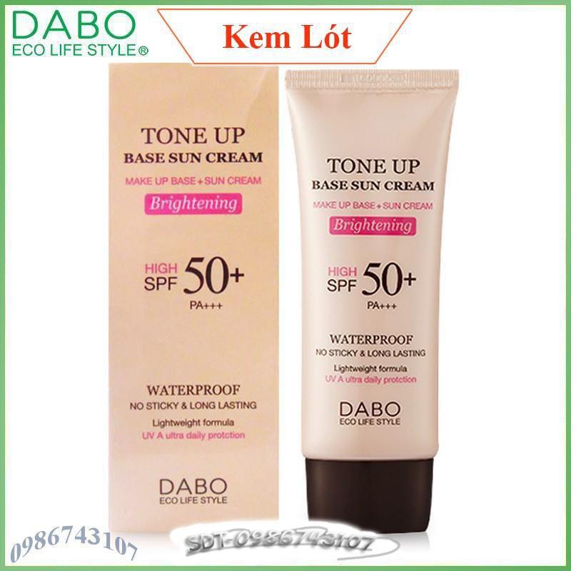 Kem lót nền chống nắng DABO Hàn Quốc Tone Up Base Sun Cream ATU12