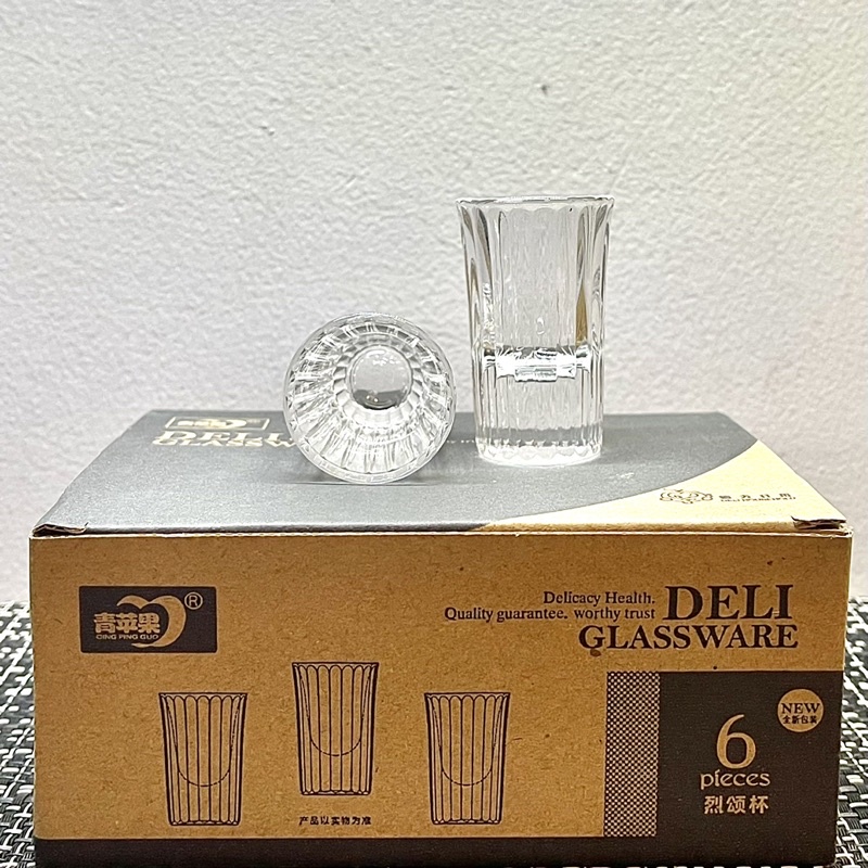 SET 12 LY RƯỢU SHOT SỌC 20ML