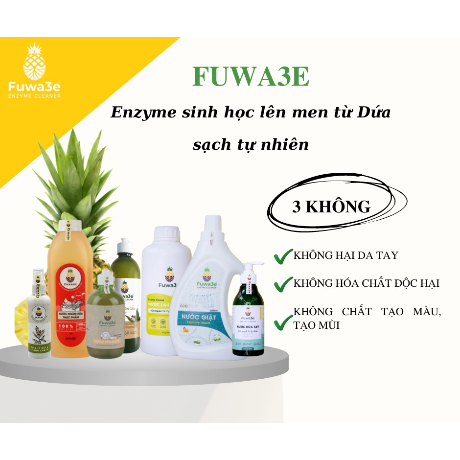 Nước Vệ Sinh Bồn Cầu Hữu Cơ  Eco-Enzyme 500ml An Toàn Cho Da Bảo Vệ Trẻ Em Tốt Cho Sức Khỏe