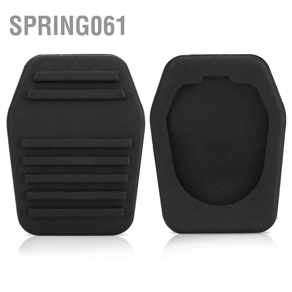 Spring061 A Pair of Clutch Pedal Pads Rubber Cover for Ford Transit MK6 MK7 2000‑2014