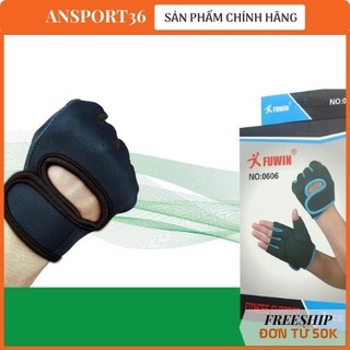 [XẢ KHO] Găng tay thể thao Fuwin chính hãng, hỗ trợ lúc tập luyện, găng tay xỏ ngón, #Ansport36