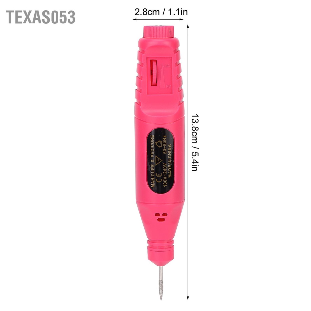 Bộ Máy Mài Móng Tay 6 Đầu USB Chất Lượng Cao