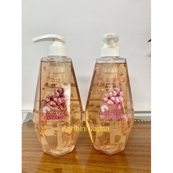 Sữa Tắm Jojoba Thơm Mịn Da Avatar Jojoba Shower Gel 350ml KONBINI_JAPAN_SHOP