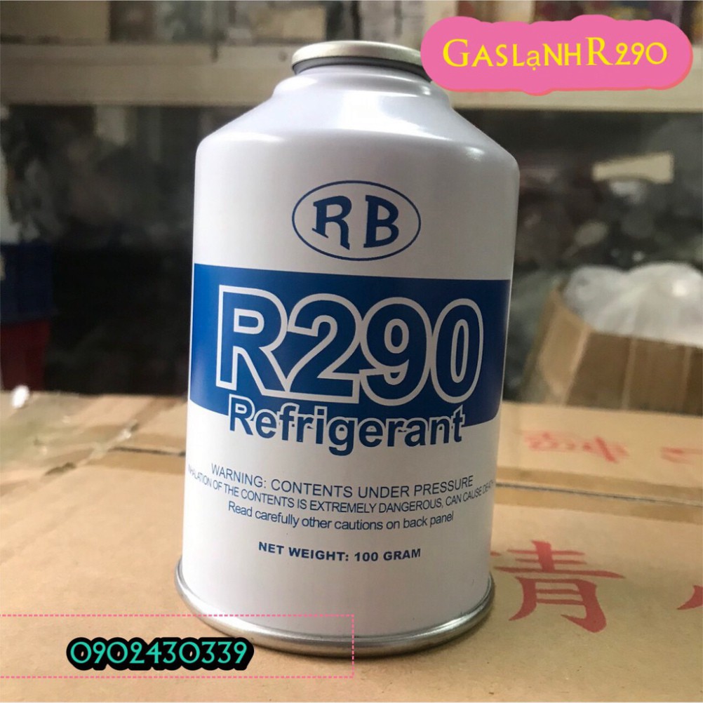 [Ảnh thật] [Có sẵn] GAS LẠNH R290 ( 100gr)