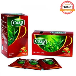 Trà đào cozy 50g túi lọc