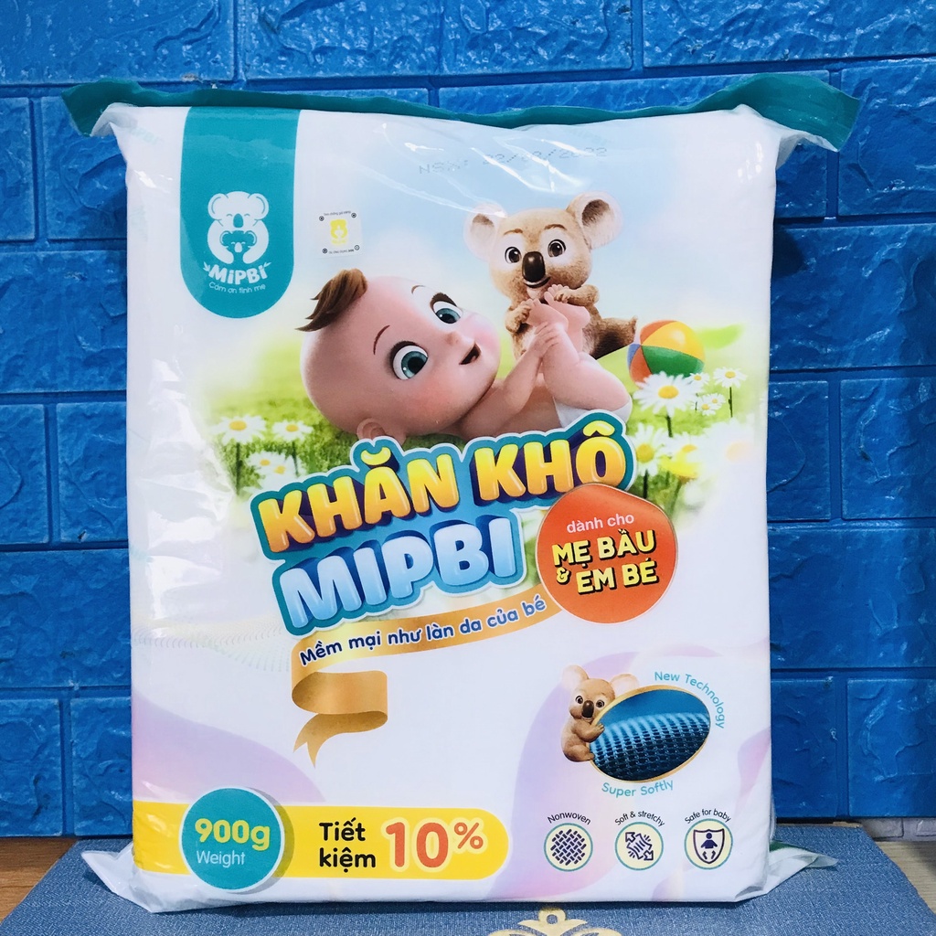 KHĂN VẢI KHÔ ĐA NĂNG MIPBI 260g, 300gr, 600gr, 900gr