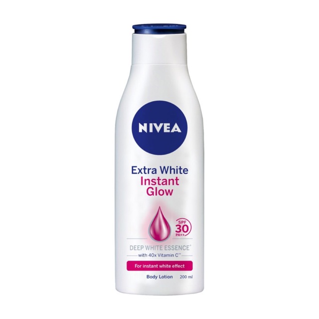 Sữa dưỡng thể giúp sáng da tức thì NIVEA 200ml