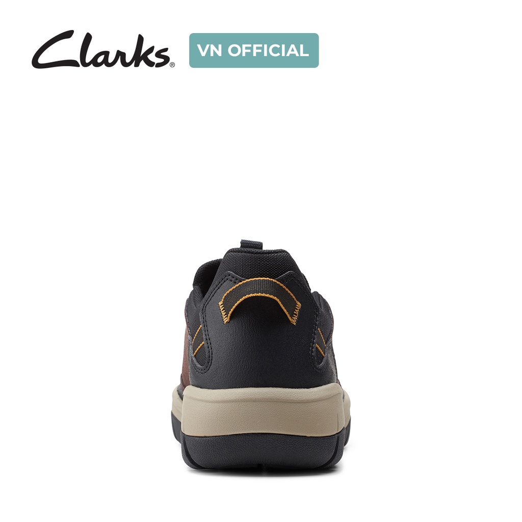 Giày Sục Nam CLARKS Ervin Low Màu Nâu
