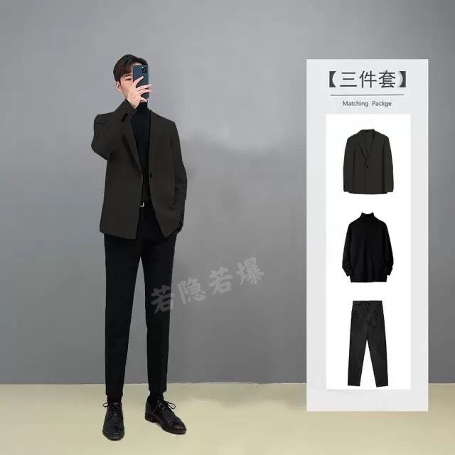Bộ Đồ Vest Phong Cách Hàn Quốc Thời Trang Xuân Thu 2021 symlmf.my12.7