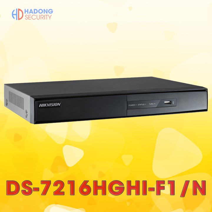 đầu Hikvision Ds 7216hghi F1 N 2mp 16 Kenh 02 Cổng Ip đầu Ghi Hinh Camera Thương Hiệu Hikvision Websosanh Co