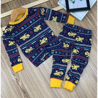 Combo 4 bộ dài tay thu đông bé trai