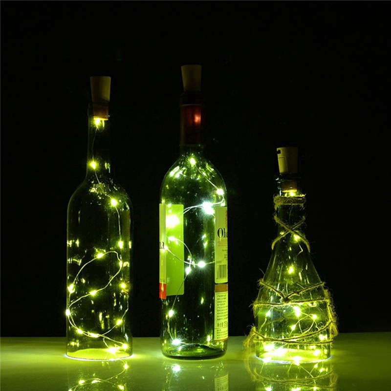 Dây đèn 10 bóng đèn led 1M dùng trang trí độc đáo