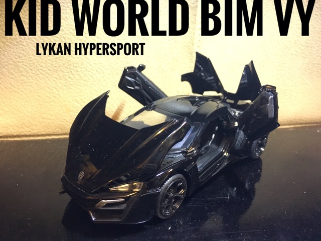 Xe mô hình Lykan Hypersport. Tỷ lệ 1:32.