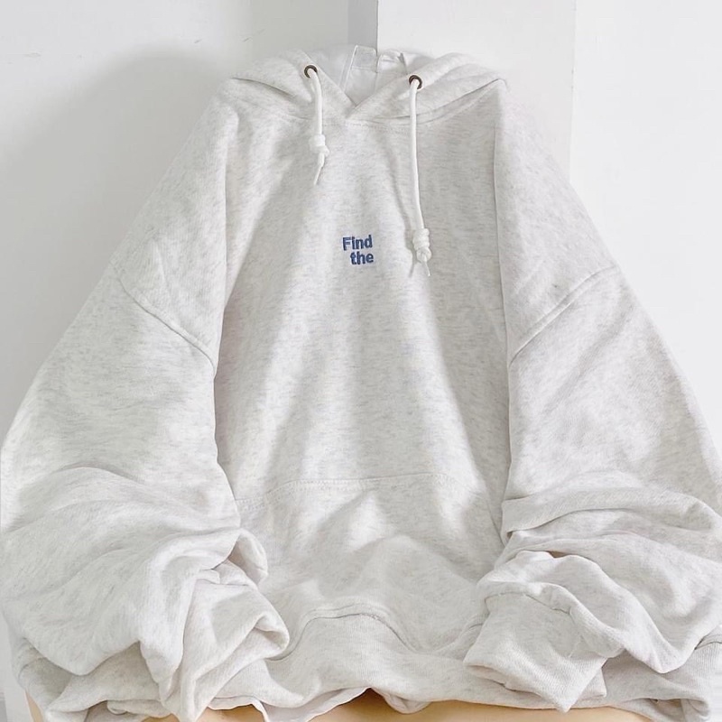Áo Khoác ,Áo Hoodie Nỉ thêu “ FIND THE “ ulzzang unisex chất nỉ siêu mịn cực ấm