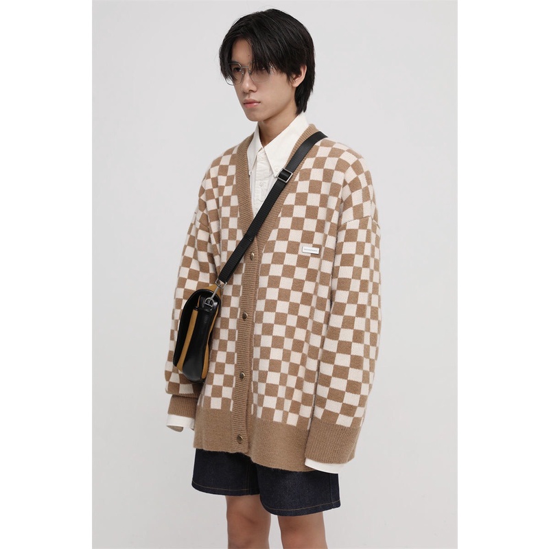 Áo CARDIGAN kẻ caro nhiều màu  nam nữ