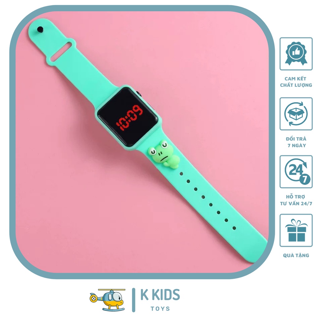 Đông hồ trẻ em DISNEY ZGO vuông dễ thương | BigBuy360 - bigbuy360.vn