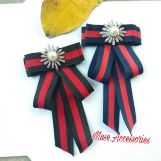 Nơ Cài Áo 🎀FREESHIP🎀 Tag Nơ Cài Áo Đính Đá