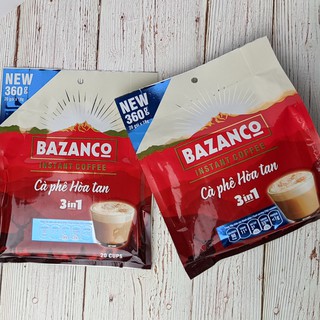 Cà Phê Hòa Tan Bazanco [Gói 360g] Cà Phê 3in1