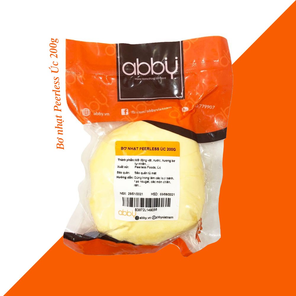 Bơ nhạt Peerless Úc 200g - 1kg - Merit Cake Shop