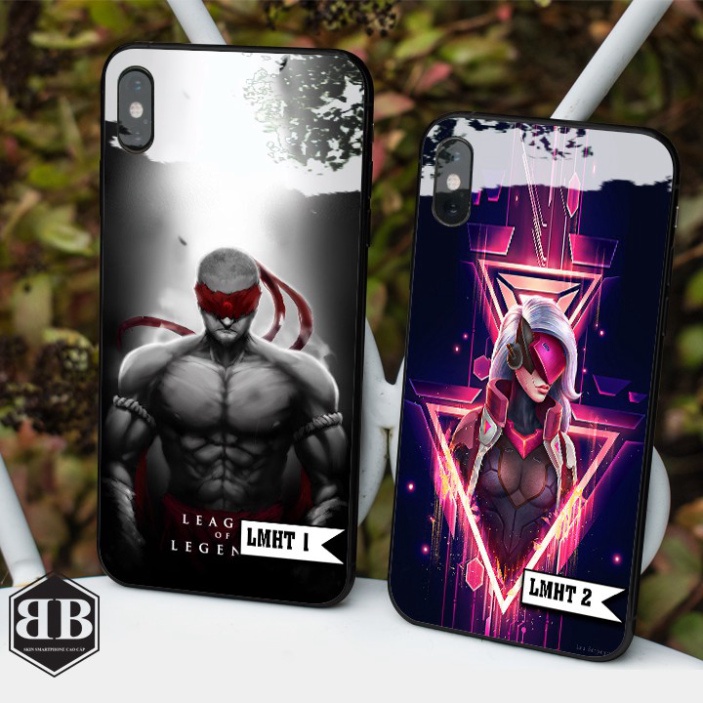 Ốp lưng kính cường lực iphone X / iphone XS / XS MAX liên minh huyền thoại