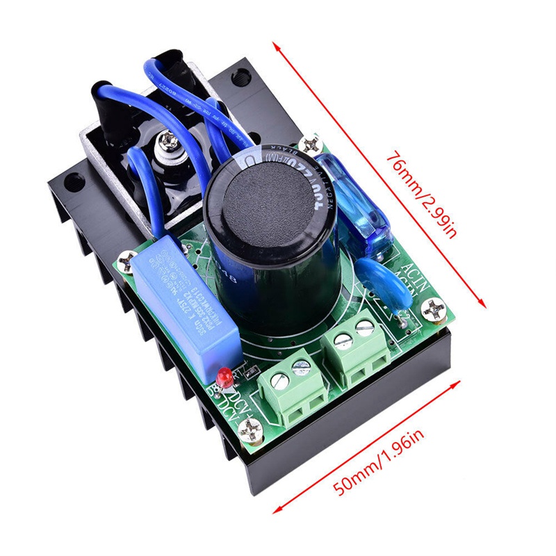 Bảng Mạch Chuyển Đổi AC-DC 0-220VAC Sang 0-311VDC