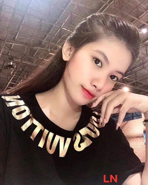Áo lui vui tươi ánh vàng tixi DAN876