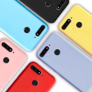 Ốp điện thoại silicon mềm màu kẹo cho HUAWEI HONOR 7A PRO Y6 PRIME 2018
