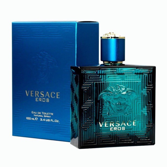 Nước hoa Nam Versace Eros chai xanh ngọc cho phái nam cổ điện, huyền bí, gợi cảm | BigBuy360 - bigbuy360.vn