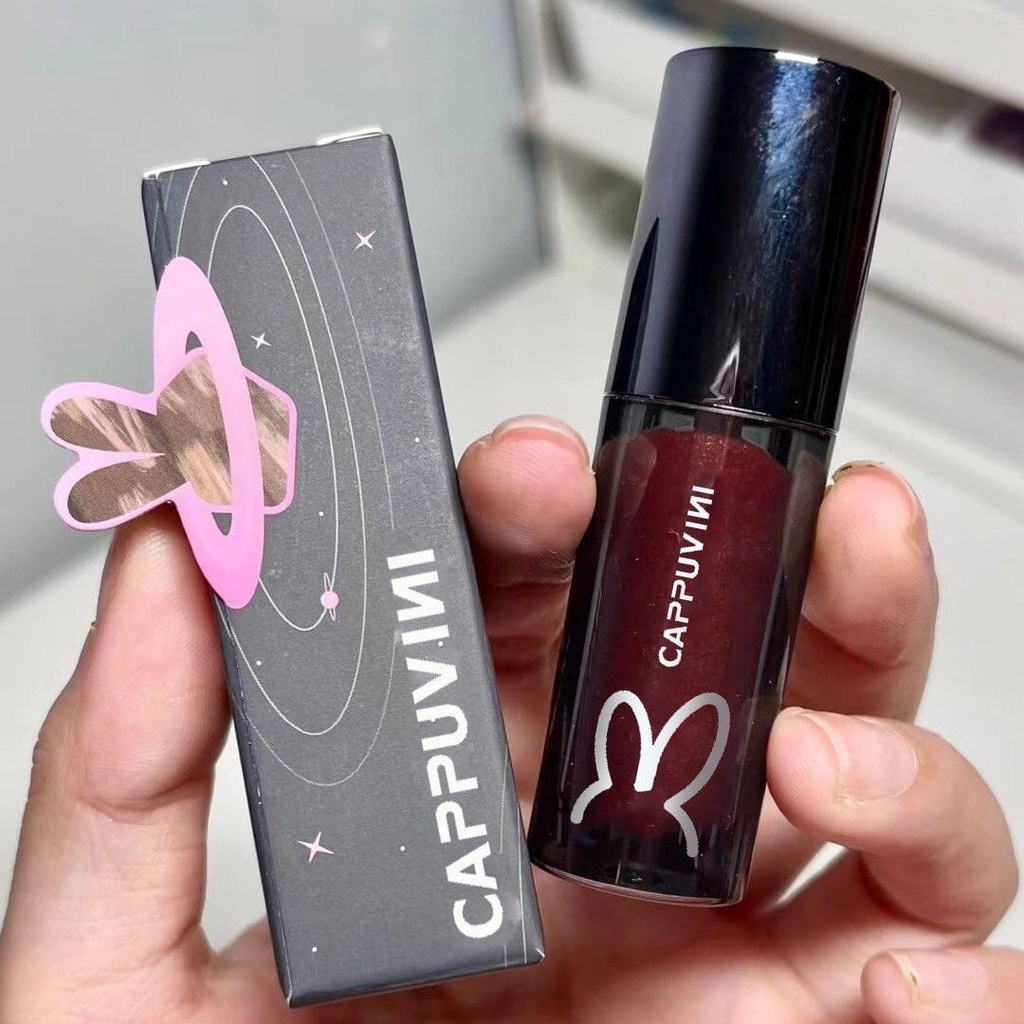 Son kem bóng CAPPUVINI THỎ HỒNG, THỎ ĐEN mềm mượt