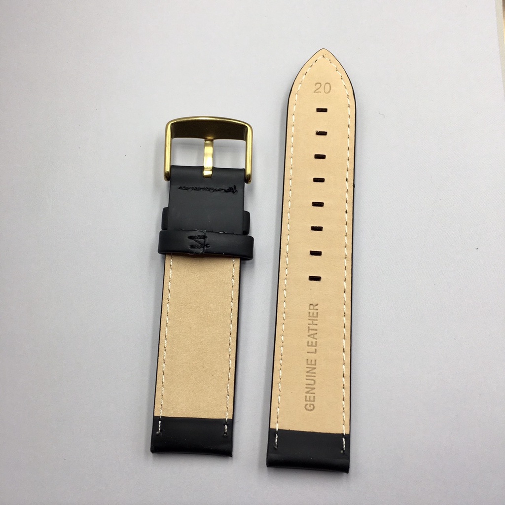 Dây Da Đồng Hồ Đeo Tay Size Nam Kiểu DW_Daniel Watch [Tặng Chốt và Dụng cụ tháo lắp]