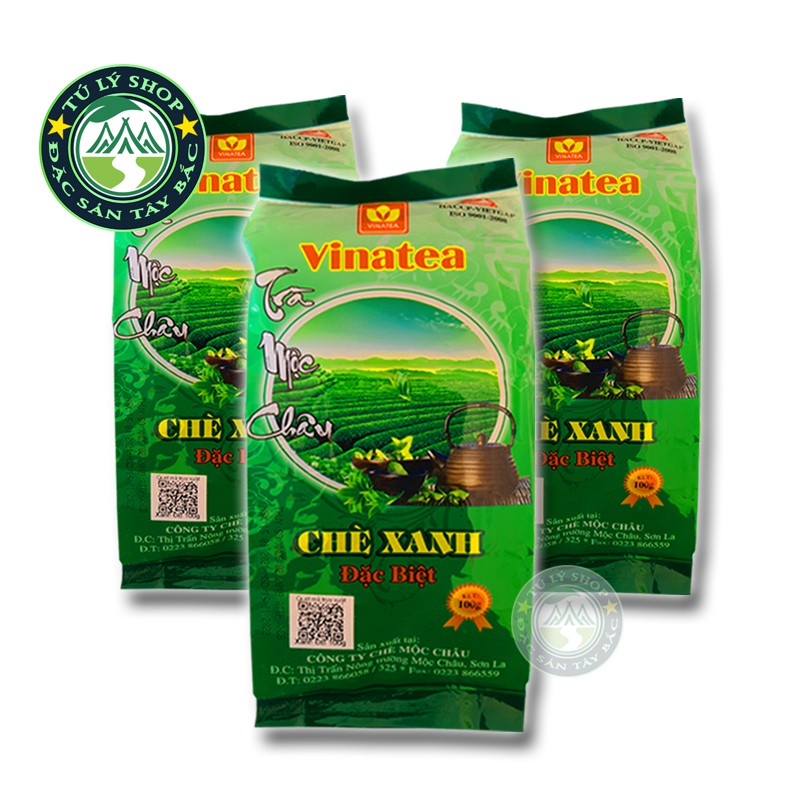 Chè Xanh Mộc Châu loại Đặc Biệt 100g - Đặc Sản Mộc Châu