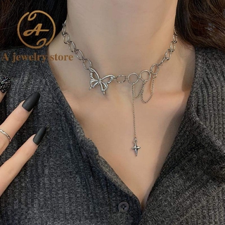 Dây chuyền mặt dây hình bướm thời trang xinh xắn cho nữ