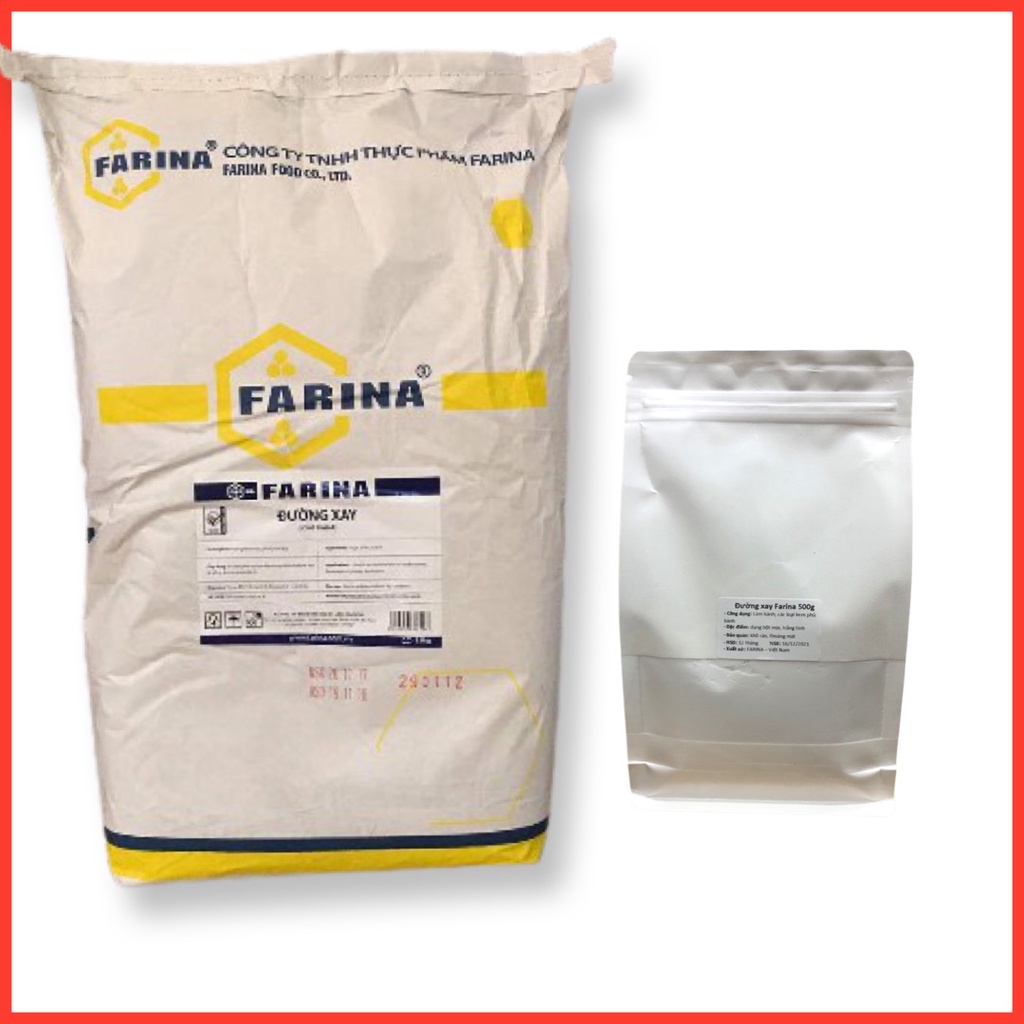 Đường Xay  Farina Siêu mịn 500g