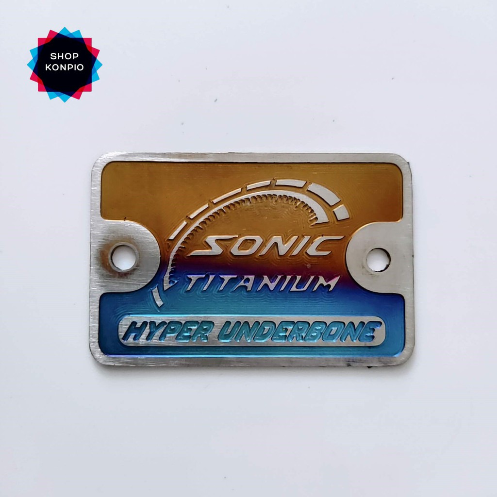 Tem Titan Nắp Dầu Gắn Xe Sonic ( Chưa Bao Gồm Ốc )