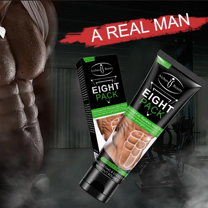 Kem massage tan mỡ bụng body 8 múi Eight Pack 80ml