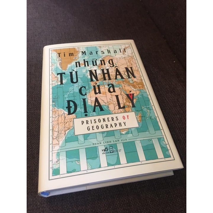 Sách - Những Tù Nhân Địa Lý - Tim Marshall - Bình Book - Bìa Cứng