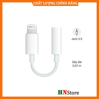 Jack Chuyển Tai Nghe Lightning Sang Jack 3.5 mm zin bóc máy