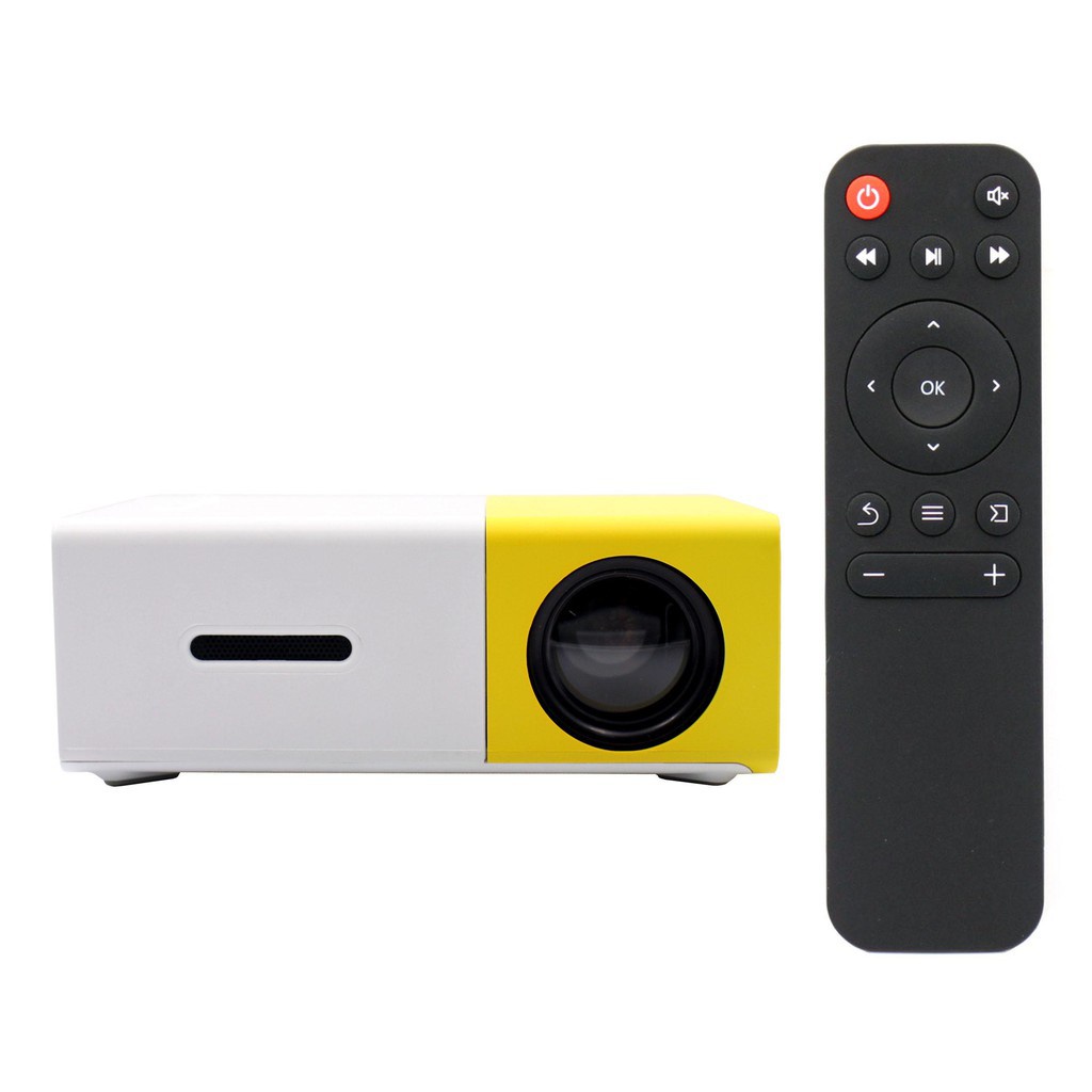 máy chiếu Máy chiếu đa phương tiện di động YG300 HD 1080P