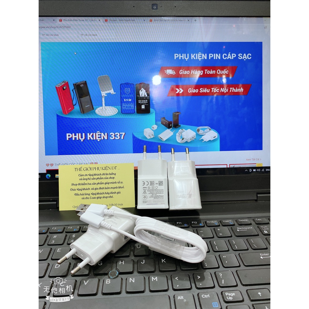 Cục Sạc + Dây Sạc S.amSung Cao Cấp TypeC - Dành Cho Android - Đảm Bảo Sản Phẩm Đúng Hình